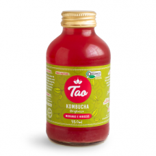 Kombucha TAO Morango e Hibisco Orgânica 350ml